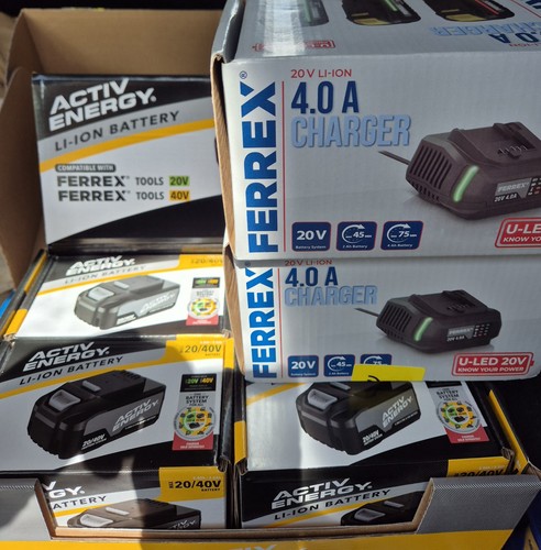 Aldi ferrex 40v - aldi,