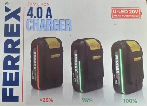 Ferrex charger for 20v 40v - ferrex,